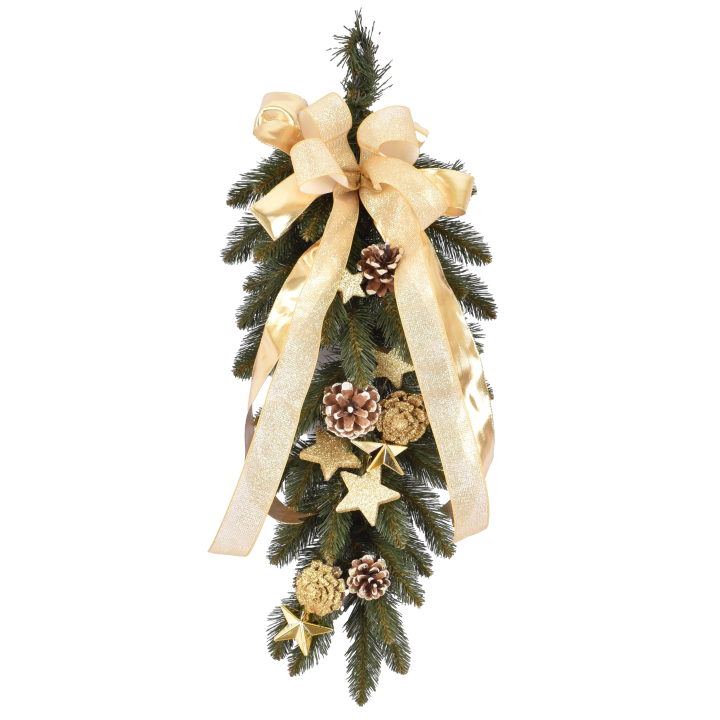 ZWIS DEKOROWANY 60 CM GOLD